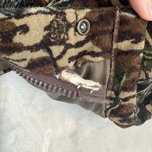 VTG Cabelas Jacket Mens 2XL Camo Dry Plus Buckle Insulated Hunting Outdoors USA